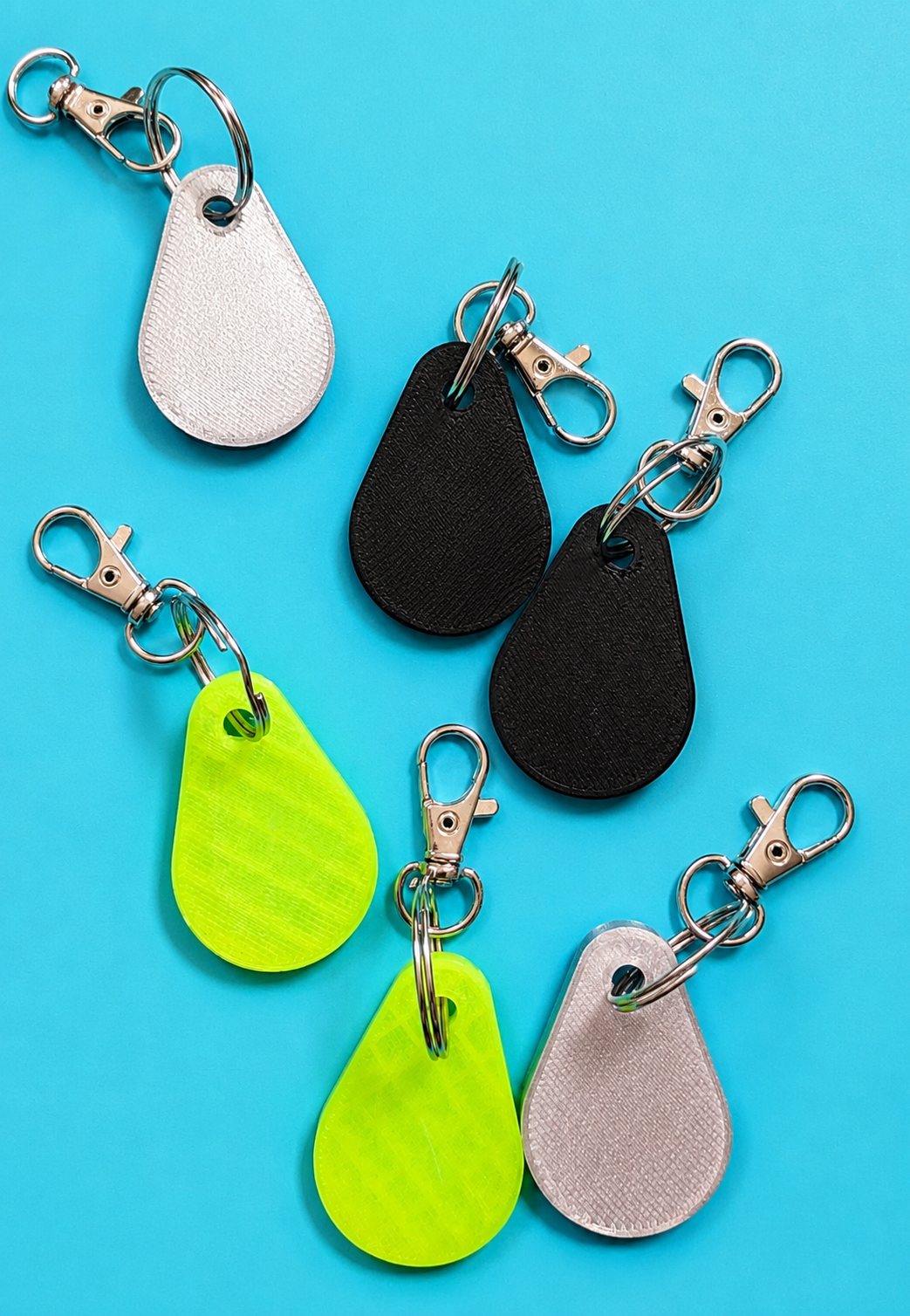 Tap It Key Tags product photograph